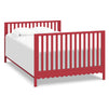 M27801TRD,DaVinci,Sammy Scallop 4-in-1 Convertible Crib in Strawberry Red