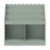 M27811LS,DaVinci,Sammy Scallop Bookcase in Light Sage