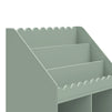 M27811LS,DaVinci,Sammy Scallop Bookcase in Light Sage