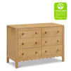 M27826HY,DaVinci,Sammy Scallop 6-Drawer Dresser in Honey
