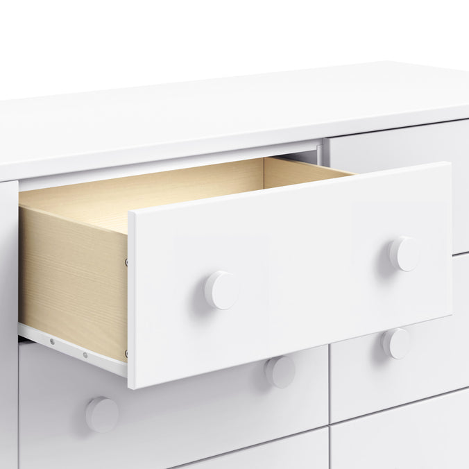6 drawer piper cream dresser Madison Park Signature Beckett Large Dresser, Antique Cream color