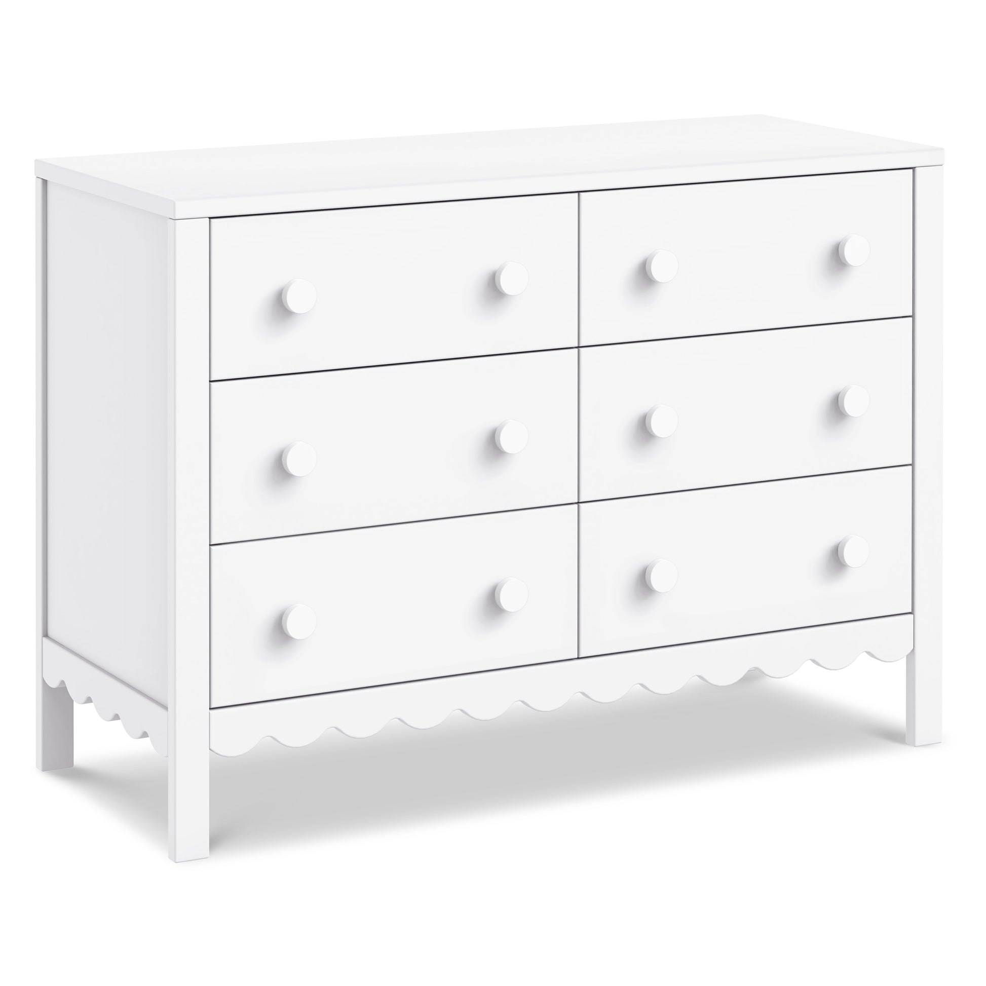 6 drawer piper cream dresser AERIN 6 Drawer Raffia Dresser, Whitewash Chambray