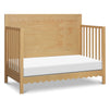 M27841HY,DaVinci,Sammy Scallop Cottage 4-in-1 Convertible Crib in Honey