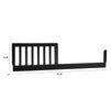 M3099E,The MDB Family,Toddler Bed Conversion Kit in Ebony