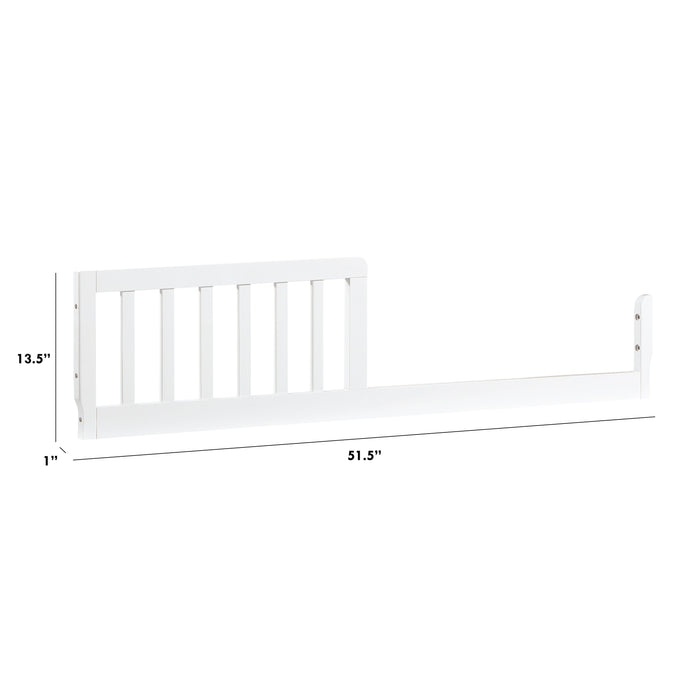 M3099W,The MDB Family,Toddler Bed Conversion Kit in White Finish