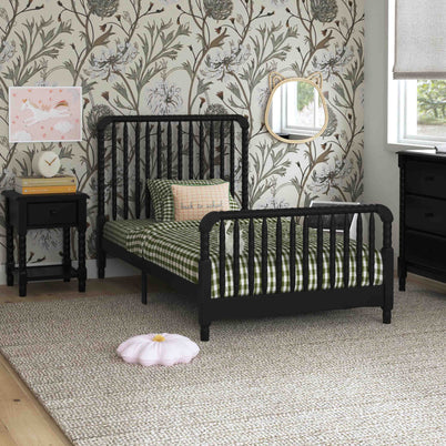 M3189E,DaVinci,Jenny Lind Twin Bed in Ebony