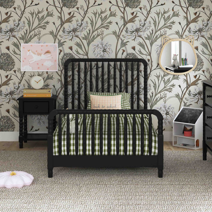 M3189E,DaVinci,Jenny Lind Twin Bed in Ebony