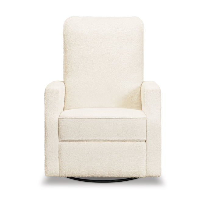 M33187CCB,DaVinci,Lucas Pillowback Swivel Recliner in Cozy Cream Boucle