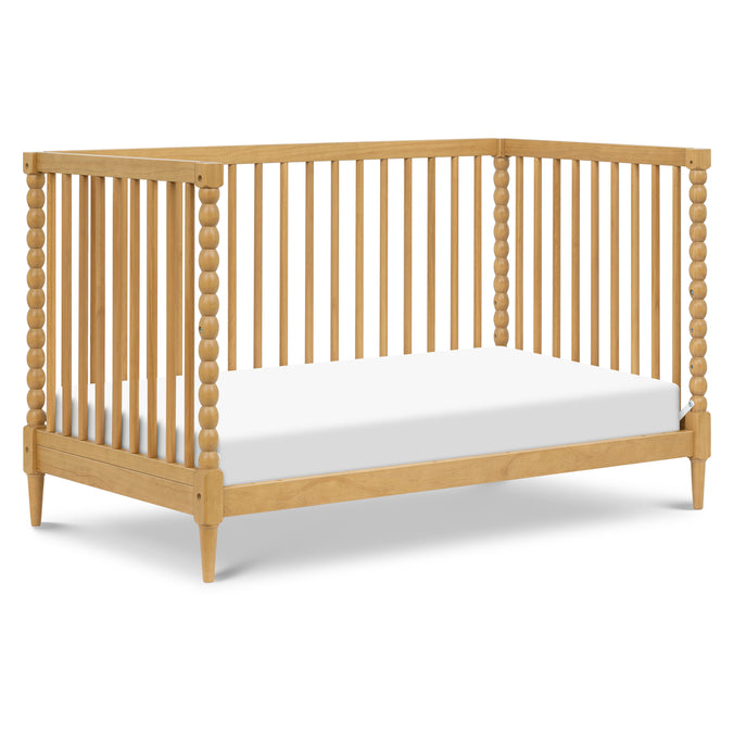 M33201HY,DaVinci,Lainey Bobbins 3-in-1 Convertible Crib in Honey
