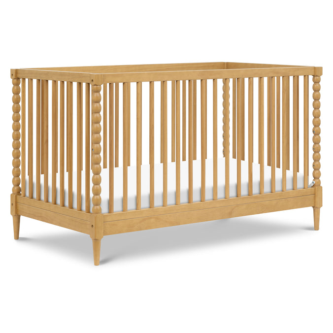 M33201HY,DaVinci,Lainey Bobbins 3-in-1 Convertible Crib in Honey