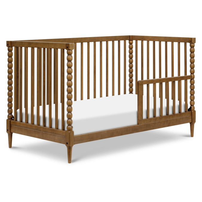 M33201L,DaVinci,Lainey Bobbins 3-in-1 Convertible Crib in Walnut