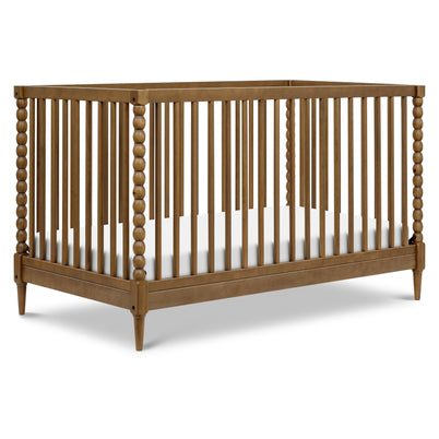 M33201L,DaVinci,Lainey Bobbins 3-in-1 Convertible Crib in Walnut