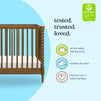 M33201L,DaVinci,Lainey Bobbins 3-in-1 Convertible Crib in Walnut