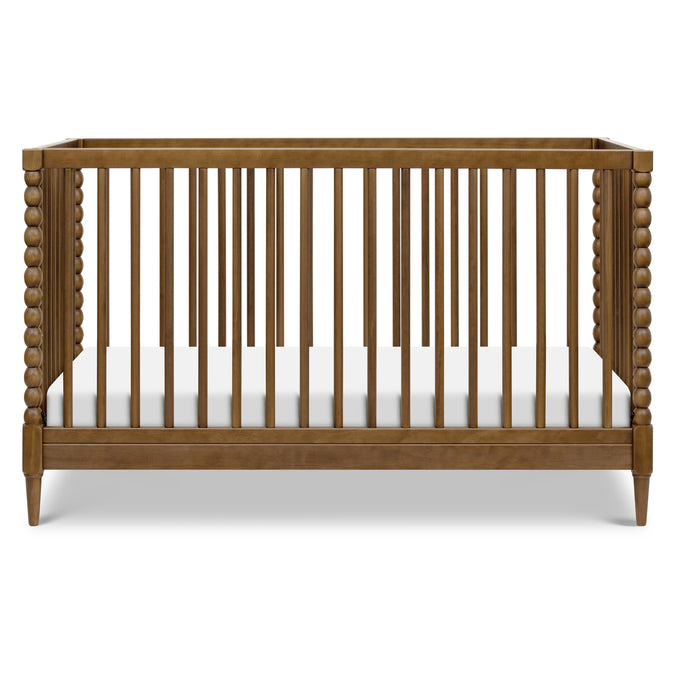 M33201L,DaVinci,Lainey Bobbins 3-in-1 Convertible Crib in Walnut
