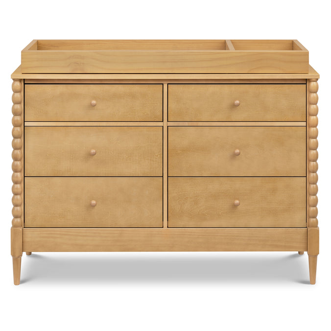 M33226HY,DaVinci,Lainey Bobbins 6-Drawer Dresser in Honey