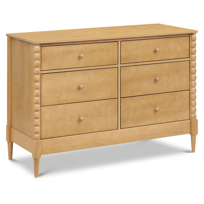 M33226HY,DaVinci,Lainey Bobbins 6-Drawer Dresser in Honey