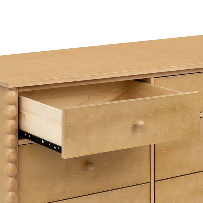 M33226HY,DaVinci,Lainey Bobbins 6-Drawer Dresser in Honey