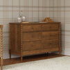 M33226L,DaVinci,Lainey Bobbins 6-Drawer Dresser in Walnut