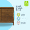 M33226L,DaVinci,Lainey Bobbins 6-Drawer Dresser in Walnut