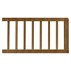 M33299L,DaVinci,Lainey Bobbins Toddler Bed Conversion Kit in Walnut