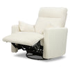 M33787CCC,DaVinci,Atlas Swivel Recliner in Cozy Cream Corduroy