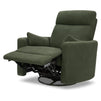 M33787COB,DaVinci,Atlas Swivel Recliner in Cozy Olive Boucle