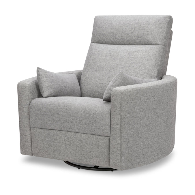 M33787FTG,DaVinci,Atlas Swivel Recliner in Frost Grey