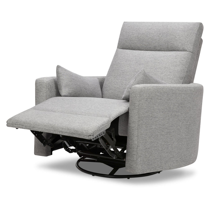 M33787FTG,DaVinci,Atlas Swivel Recliner in Frost Grey