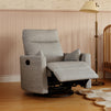 M33787FTG,DaVinci,Atlas Swivel Recliner in Frost Grey