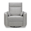 M33787FTG,DaVinci,Atlas Swivel Recliner in Frost Grey