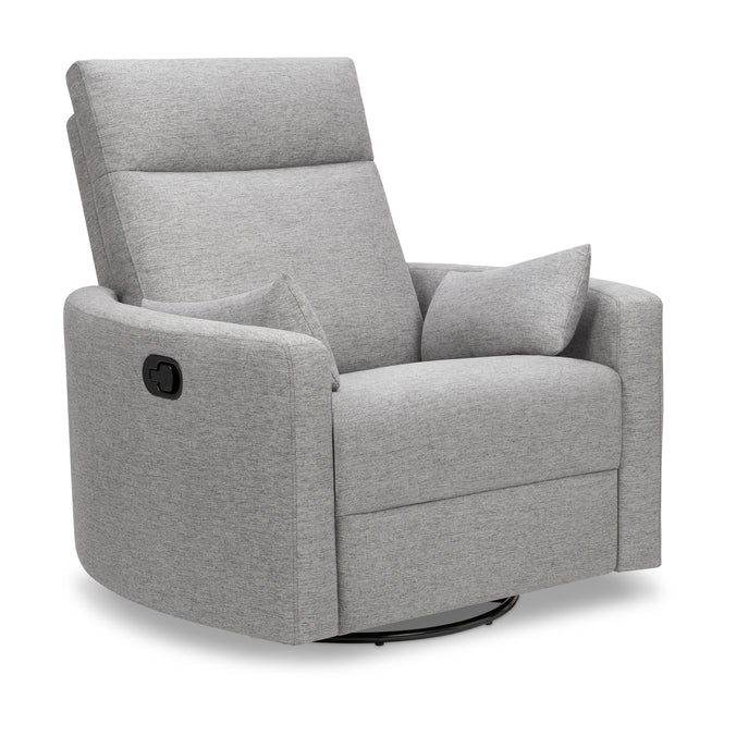 M33787FTG,DaVinci,Atlas Swivel Recliner in Frost Grey