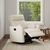 M33787VN,DaVinci,Atlas Swivel Recliner in Vanilla