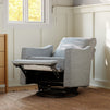 M33887FTG,DaVinci,Jonah Swivel Recliner in Frost Grey