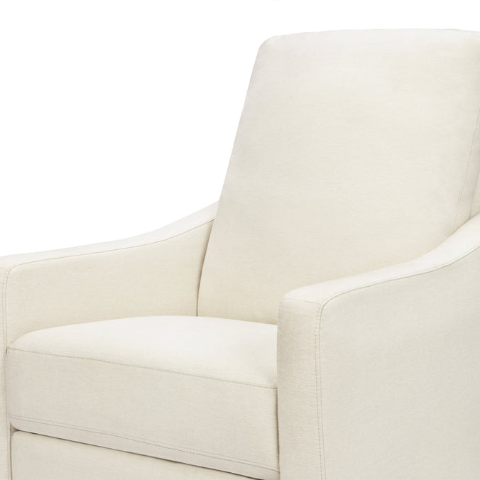 M33887VN,DaVinci,Jonah Swivel Recliner in Vanilla