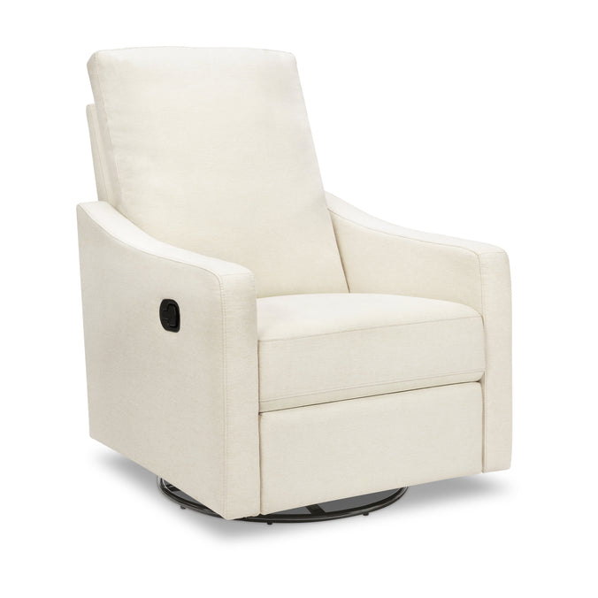 M33887VN,DaVinci,Jonah Swivel Recliner in Vanilla