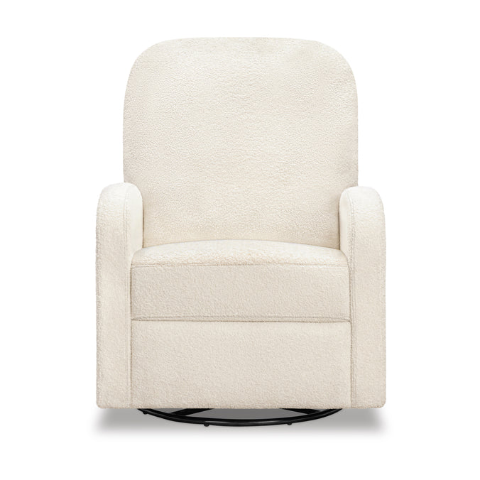 M34087CCB,DaVinci,Calder Swivel Recliner in Cozy Cream Boucle