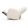 M34087CCB,DaVinci,Calder Swivel Recliner in Cozy Cream Boucle