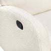 M34087CCB,DaVinci,Calder Swivel Recliner in Cozy Cream Boucle