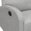 M34087FTG,DaVinci,Calder Swivel Recliner in Frost Grey
