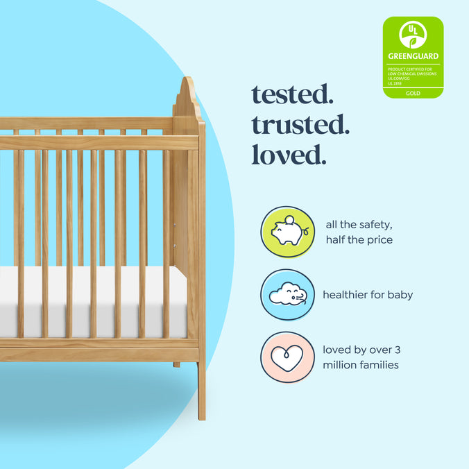 M34501HY,DaVinci,Sofia 3-in-1 Convertible Crib in Honey