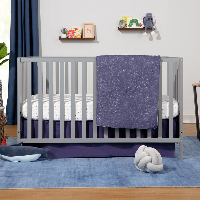 M3801G,DaVinci,Union 4-in-1 Convertible Crib in Grey Finish