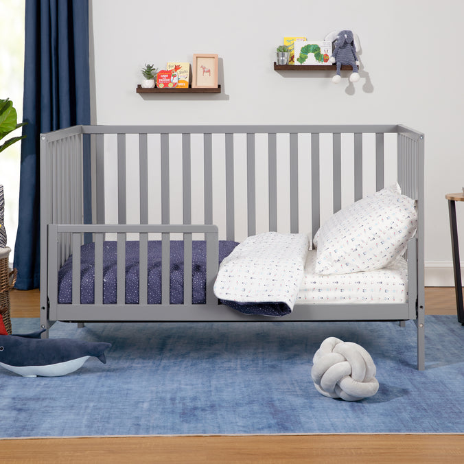 M3801G,DaVinci,Union 4-in-1 Convertible Crib in Grey Finish