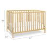 M3801N,DaVinci,Union 4-in-1 Convertible Crib in Natural