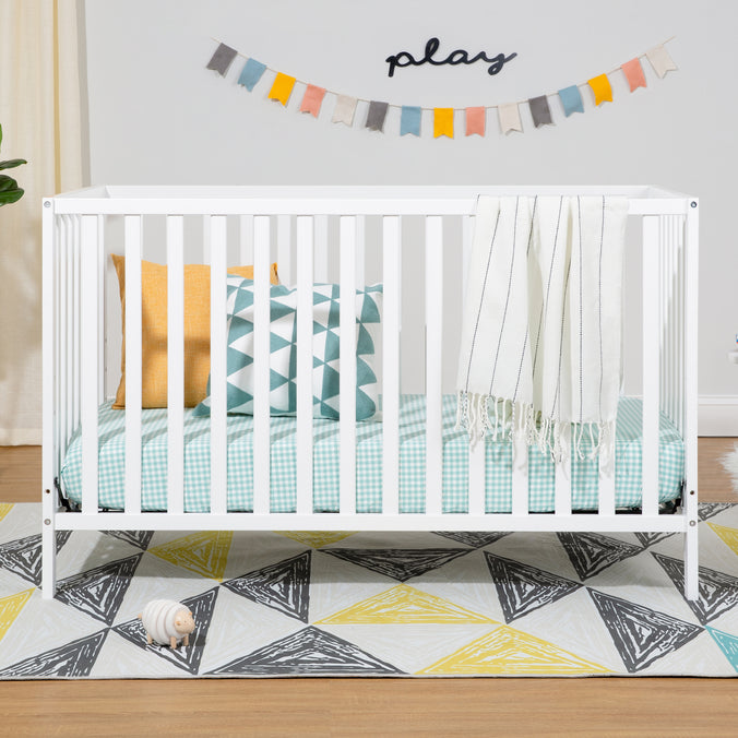 M3801W,DaVinci,Union 4-in-1 Convertible Crib in White Finish