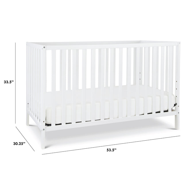 M3801W,DaVinci,Union 4-in-1 Convertible Crib in White Finish
