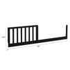 M3899E,The MDB Family,Toddler Bed Conversion Kit in Ebony