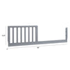 M3899G,The MDB Family,Toddler Bed Conversion Kit in Grey Finish