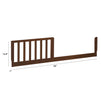 M3899Q,The MDB Family,Toddler Bed Conversion Kit in Espresso Finish