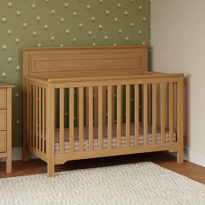 M4301HY,DaVinci,Autumn 4-in-1 Convertible Crib in Honey