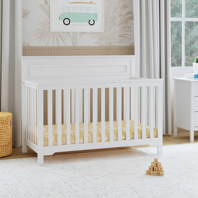 M4301W,DaVinci,Autumn 4-in-1 Convertible Crib in White Finish